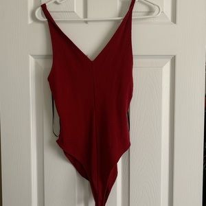 🌻Forever21 Red bodysuit